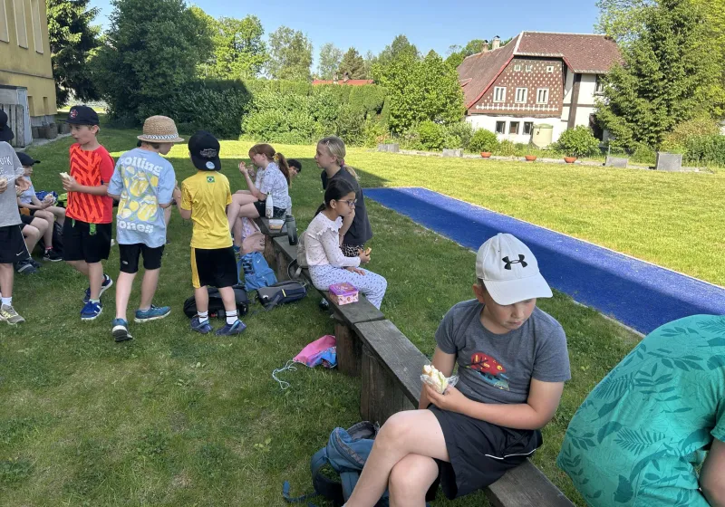 Sportovní dopoledne - ZŠ Staré Křečany