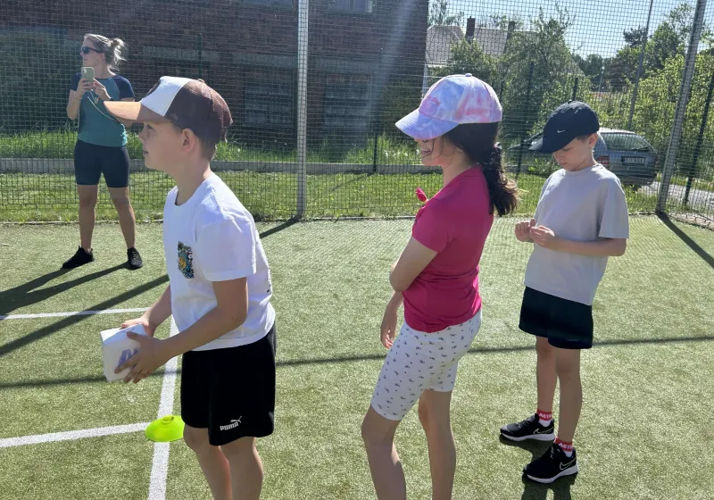 Sportovní dopoledne - ZŠ Staré Křečany