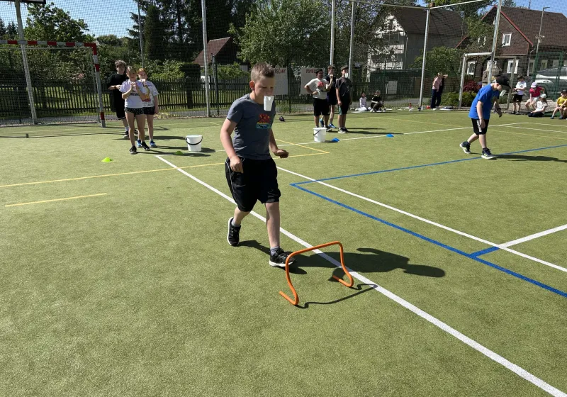 Sportovní dopoledne - ZŠ Staré Křečany