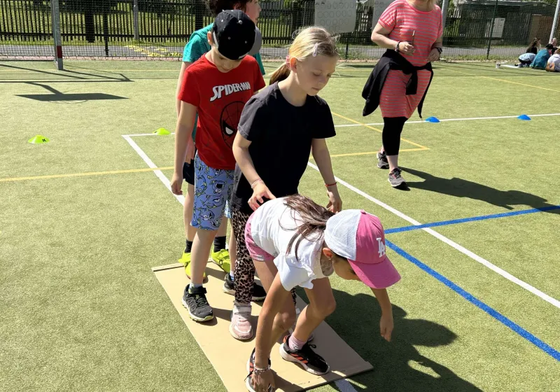 Sportovní dopoledne - ZŠ Staré Křečany