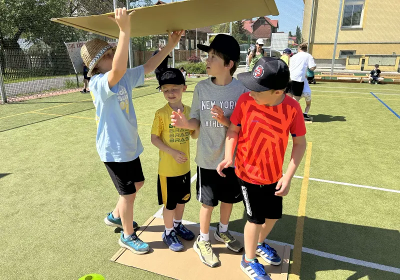 Sportovní dopoledne - ZŠ Staré Křečany