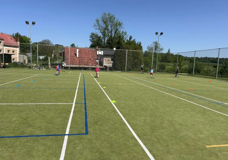 Sportovní dopoledne - ZŠ Staré Křečany