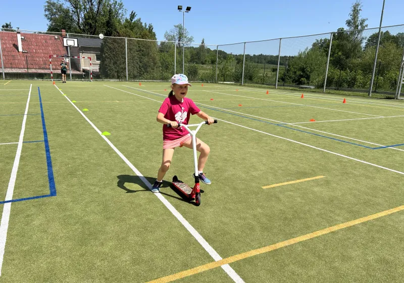 Sportovní dopoledne - ZŠ Staré Křečany