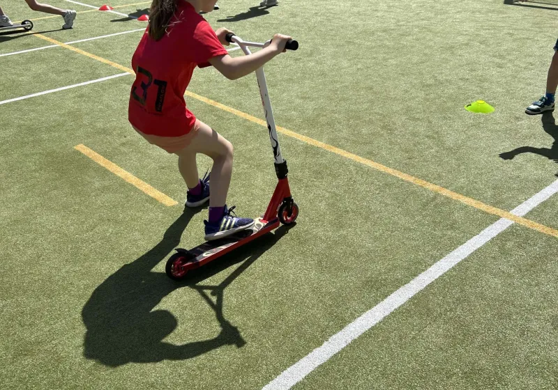 Sportovní dopoledne - ZŠ Staré Křečany
