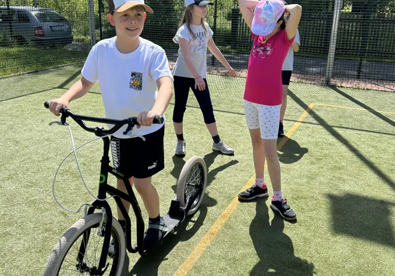 Sportovní dopoledne - ZŠ Staré Křečany