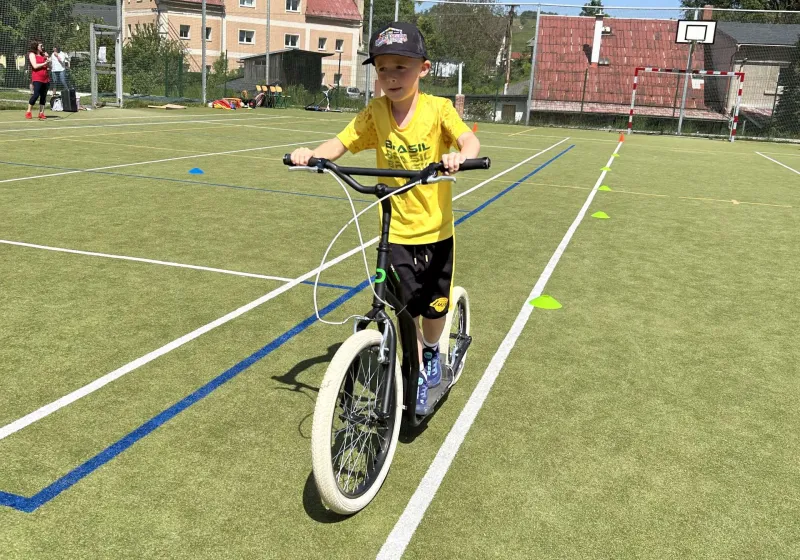 Sportovní dopoledne - ZŠ Staré Křečany