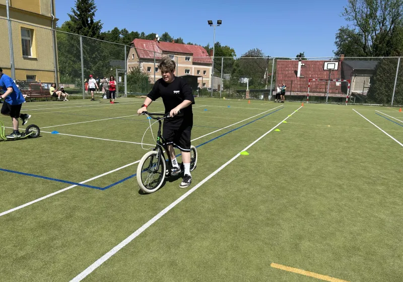 Sportovní dopoledne - ZŠ Staré Křečany