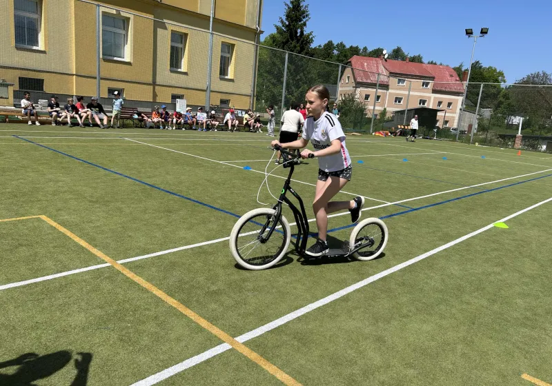 Sportovní dopoledne - ZŠ Staré Křečany