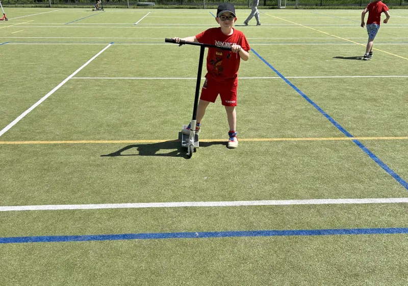 Sportovní dopoledne - ZŠ Staré Křečany